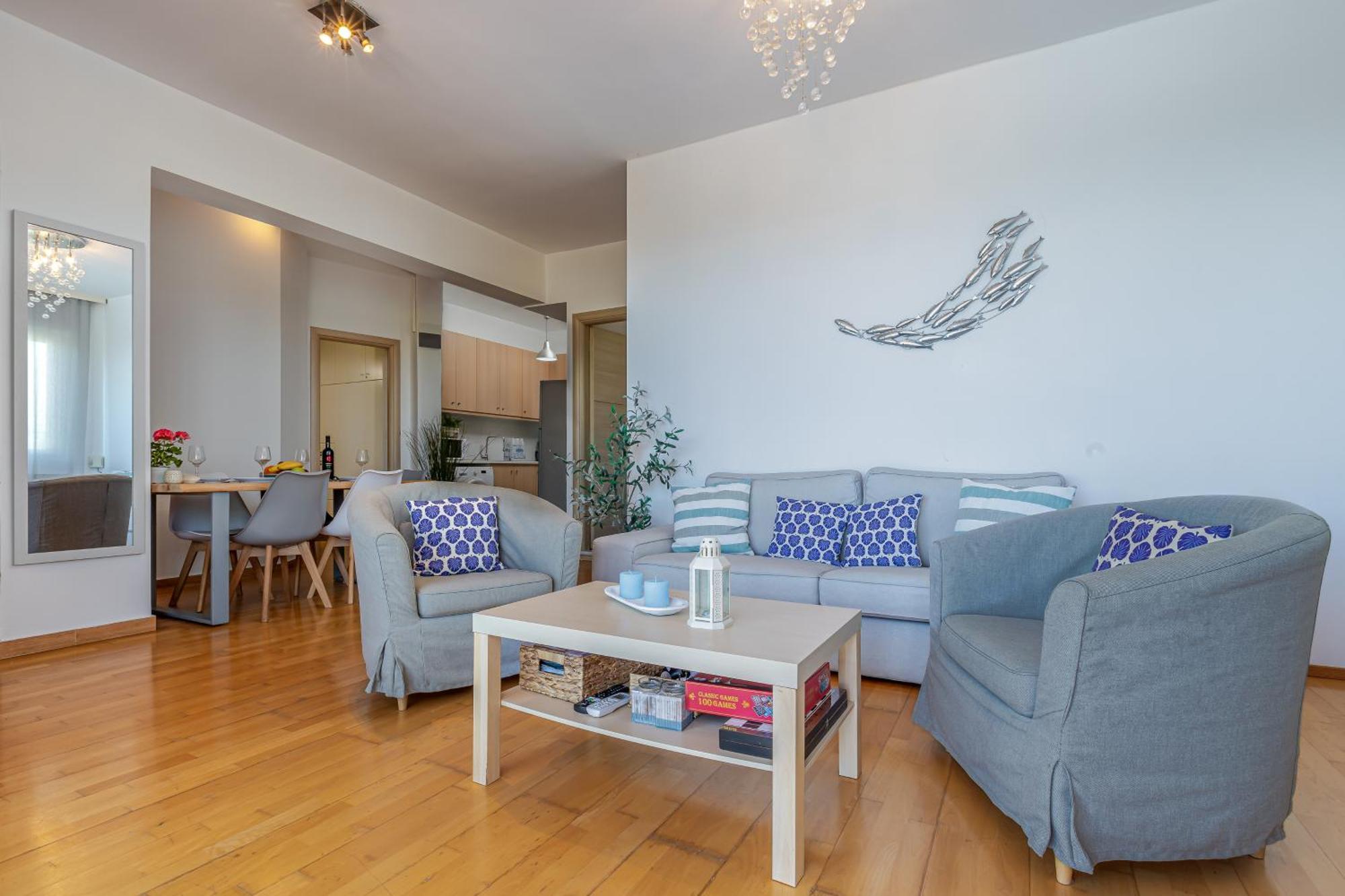 Dimitra Apartment With Private Pool And Sea View -The Ground Floor Of A Two Storey Building Daratsos Eksteriør bilde