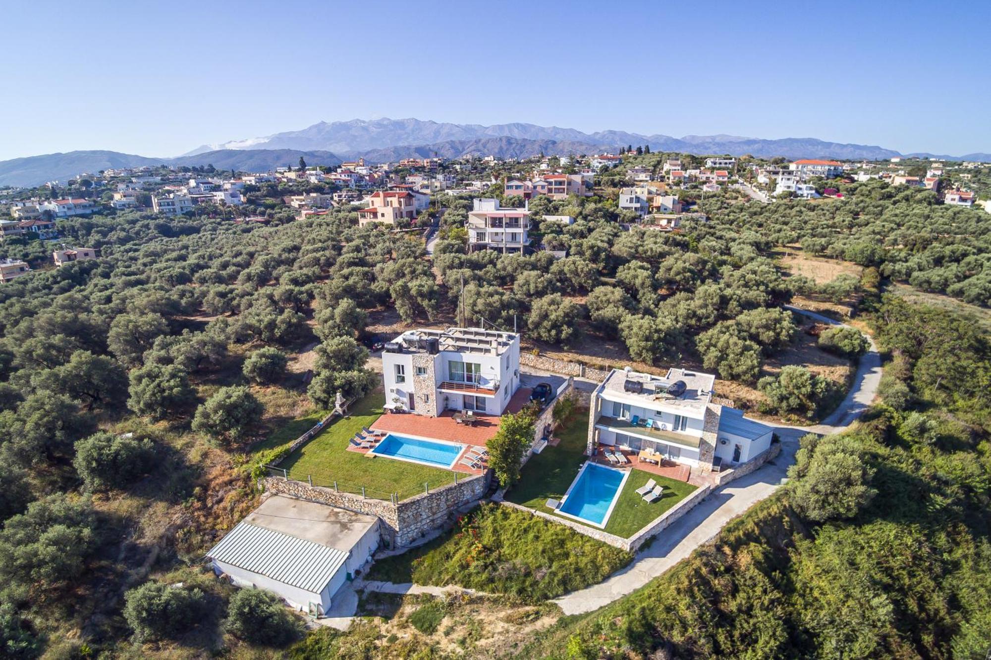 Dimitra Apartment With Private Pool And Sea View -The Ground Floor Of A Two Storey Building Daratsos Eksteriør bilde